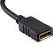 Фото-4 Видео кабель vcom HDMI (M) + USB Type A (M) -&gt; DisplayPort (F) 0.15 м, CG599E-0.15M