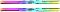 Фото-6 Комплект памяти Patriot Viper Venom RGB PVVR532G560C36K, вид сверху на две RGB-полосы; продольные световые панели с градиентом розовый-фиолетовый-голубой-зелёный и надпись Viper по центру; важно для страницы товара, потому что фото показывает форму и длину световой зоны.
