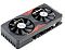 Фото-4 Видеокарта AFOX GeForce RTX 3060, вид сверху под углом с противоположной стороны; показаны два вентилятора, боковой 8‑pin разъём питания и массивный двухслотовый корпус. Фото помогает оценить питание и толщину карты на странице товара.