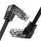 Фото-1 Патч-корд Greenconnect UTP кат. 6 чёрный 0.5 м, GCR-54020