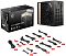 Фото-5 Комплект блока питания MSI MAG Ai1300P PCIE5: коробка, сам блок, сумка и набор кабелей, включая отдельные шлейфы питания и сетевой кабель; чёрные аксессуары на светлом фоне для проверки комплектации на странице товара.