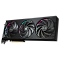 Фото-5 Видеокарта Gigabyte NVIDIA GeForce RTX 5060 Ti AORUS ELITE GV-N506TAORUS E-16GD, фронтальный вид под углом справа. На фото три вентилятора, чёрный кожух и цветные световые кольца на ободах. Для страницы товара это показывает оформление лицевой панели с подсветкой.