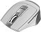 Фото-5 Беспроводная мышь A4Tech Fstyler FB35S USB Icy White, правый бок крупным планом; на фото бело-серый корпус с затемнённой вставкой на задней части, плавный изгиб спинки и цельная боковая панель; изображение показывает профиль корпуса и форму хвата для страницы товара.