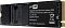 Фото-5 SSD PC PET Series 3 PCPS512G3 512GB M.2 2280, вид спереди; на фото чёрная плата с двумя чипами памяти, сервисной зоной контактов и заводской наклейкой, разъём M.2 справа; белый фон, фото показывает основную лицевую сторону для карточки товара.