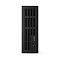 Фото-2 Внешний HDD Seagate One Touch Hub 6TB STLC6000400, вид сбоку. Показаны вентиляционные прорези на боковой панели, разъём подключения и круглый вход питания на заднем торце, корпус чёрного цвета. Подходит для страницы товара, потому что фото показывает интерфейсы и вентиляцию корпуса.