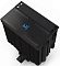Фото-4 Кулер для процессора Zalman CNPS13X Black — вид сверху: перфорированная верхняя панель с точками подсветки по краям и логотипом Zalman в центре; важно для понимания конструкции крышки и визуальных элементов.