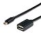 Фото-1 USB кабель ATCOM microUSB (M) -&gt; USB Type A (F) 0,1 м, AT3792