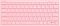 Фото-1 Клавиатура A4Tech Fstyler FBX51C Беспроводная розовый, FBX51C PINK