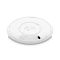 Фото-5 Точка доступа Wi-Fi Ubiquiti UniFi 6 Pro (U6 Pro), вид снизу: крепёжное кольцо, маркировка, порт Ethernet RJ45 и отверстие RESET; важно для понимания подключения и способа крепления на странице товара.