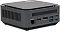 Фото-3 Неттоп iRU Planio 110ALCN Mini PC, вид сзади справа. На фото видны LAN, HDMI, DisplayPort, два USB Type‑A, разъём питания DC12V, отверстие замка и боковые вентиляционные прорези. Изображение важно для страницы товара, потому что показывает набор задних подключений и вентиляцию корпуса.