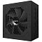 Фото-2 Блок питания для ПК Gigabyte GP-UD850GM PG5, вид сверху и сбоку; чёрный корпус с крупной шестигранной решёткой вентилятора и боковой модульной панелью; фото помогает рассмотреть верхнюю вентиляцию и компоновку корпуса на странице товара.