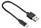 Фото-6 USB кабель Digma USB Type A (M) -&gt; micro USB (M) 2A 0.15 м, MICROUSB-0.15M-BLK