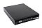 Фото-2 ИБП Bastion Skat 1500 VA Rack/Tower 2U 9905 Skat UPS 1500 Rack On E, вид спереди слева в горизонтальном положении. Видны дисплей слева, ряд кнопок по центру, круглая кнопка справа и рельефная правая накладка, цвет чёрный. На карточке товара это важно для оценки органов управления на передней панели.