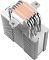 Фото-7 Вентилятор кулера Thermalright Burst Assassin 120 SE, крупный план спереди: чёрная рамка, девять чёрных лопастей и короткий кабель питания; фото помогает рассмотреть штатный вентилятор на странице товара.