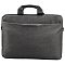 Фото-3 Сумка для ноутбука Portcase KCB-161 15,6, вид спереди; тёмно-серый корпус, широкий передний карман, накладка с маркировкой Portcase по центру сверху, верхние ручки