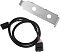 Фото-10 PCIe Wi‑Fi адаптер ASUS PCE‑BE92BT &mdash; отдельная металлическая планка с маркировкой ANT и внутренний кабельный жгут с коннекторами; контекст: комплект для вывода антенн/подключения внутри корпуса.