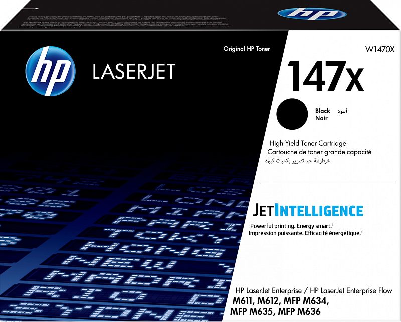 Фото Тонер-картридж HP Inc. 147X Лазерный Черный 25200стр, W1470X