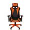 Фото-3 Кресло для геймеров Chairman game 44 Чёрно-оранжевый, эко.кожа, 00-07073779