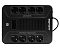 Фото-3 ИБП SmartWatt Safe Pro LCD 600, вид сверху. Показаны восемь розеток, зоны с подписями SURGE PROTECTION и BATTERY BACKUP + SURGE PROTECTION, а также вентиляционные прорези. Фото важно для страницы товара, потому что показывает распределение нагрузок по выходам.