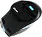 Фото-20 Мышь A4Tech FG1035 — нижняя часть под углом с открытым отсеком: видны контакты батарейного отсека и внутренняя маркировка, крышка с голубым элементом. Для карточки товара показывает доступ к батарее.