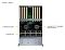 Фото-3 Серверная платформа Supermicro A+ Server AS‑4125GS‑TNRT, вид сверху (иллюстрация): внутри отмечены 24 слота DIMM DDR5, два процессорных сокета, восемь внутренних вентиляторов и зоны компоновки; серый корпус на белом фоне, показывает расположение основных компонентов для обслуживания.