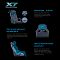 Фото-4 Кресло для геймеров A4Tech X7 GG-1400 синий, ткань, X7 GG-1400