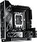 Фото-2 Материнская плата ASUS ROG Strix Z890‑I Gaming WiFi, ракурс под углом с задней панелью I/O: видны USB‑порты и разъёмы на экране I/O, чёрно‑серый кожух; помогает оценить расположение разъёмов на задней панели для подключения периферии.