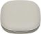 Фото-2 Наушники Xiaomi OpenWear Stereo Pro, вид закрытого кейса сверху: светло-серый зарядный футляр квадратной формы со скруглёнными углами и тиснёным логотипом Xiaomi; изображение помогает рассмотреть форму и отделку корпуса кейса.