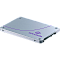 Фото-1 SSD Solidigm D3 S4520 2.5 3.84 ТБ, вид спереди под углом: серебристый металлический корпус 2.5 дюйма с верхней крышкой, четырьмя винтами по углам и видимым SATA-разъёмом сбоку; изображение показывает внешний форм-фактор накопителя для страницы товара с SATA SSD.