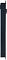 Фото-4 Распределитель питания NTSS PDU-DA1015, боковой вид: сплошная боковая стенка корпуса, на торце выступает входной модуль; чёрный металл, контекст — оценка габарита по глубине и ориентации при установке в стойке.