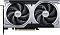 Фото-1 Видеокарта MSI GeForce RTX 5060 Ti Ventus 2X Plus, вид спереди на белом фоне: серебристо-чёрный корпус с двумя вентиляторами и открытой PCIe-кромкой; фото показывает фронтальную часть системы охлаждения для карточки товара.