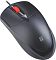 Фото-2 Проводная мышь Defender Icon MB-057, верхняя часть под углом. Видны чёрный корпус, красное колесо прокрутки с рельефным рисунком, тонкая центральная вставка и логотип Defender; такой кадр помогает рассмотреть детали верхней панели для карточки товара.