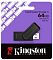 Фото-3 Упаковка Kingston DataTraveler Exodia S 64GB: блистер на фиолетовом фоне с надписями &laquo;64GB&raquo; и &laquo;USB Type‑A / USB 3.2&raquo;, изображение флешки с тёмным колпачком; нужно для различения объёма.