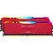 Фото-1 Комплект памяти Crucial Ballistix RGB Red 2х8Гб DIMM DDR4 3000МГц, BL2K8G30C15U4RL