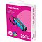 Фото-6 Внешний SSD ADATA SC740 2 ТБ &mdash; фото упаковки: розово‑белая коробка SC740 с изображением накопителя и маркировкой 2000 GB; показывает розничную упаковку и обозначение объёма для страницы товара.
