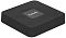 Фото-1 Сетевой видеорегистратор Tiandy TC-R3108 I/B P8 C EU L/S V2.0, вид сверху под углом: компактный чёрный корпус с закруглёнными краями и вставкой с логотипом Tiandy; показывает габаритный форм-фактор устройства для размещения на полке или стене.