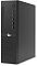 Фото-2 Настольный компьютер iRU 310SC SFF 2140102, вид спереди справа. На фото видны чёрная фронтальная панель с вертикальной текстурой, логотип iRU, круглая кнопка питания и вертикальный ряд передних портов. Изображение важно для страницы товара, потому что показывает форму корпуса и компоновку лицевой панели SFF.