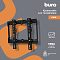 Фото-2 Кронштейн для телевизора Buro FX1S, изображение упаковки; на коробке показан кронштейн и указаны диагональ 15&ndash;48", стандарт VESA до 200x200 и максимальная нагрузка 25 кг.