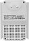 Фото-14 Усилитель Wi‑Fi Cudy RE1200, фронтальный вид; белая лицевая панель без рельефа, логотип cudy внизу и справа вертикальный ряд индикаторов; фото передней стороны для страницы усилителя сигнала и оценки минималистичного дизайна.