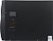 Фото-5 ИБП Powercom Macan Comfort 1500VA MAC-1500, боковая стенка крупным планом; на фото чёрная металлическая панель с вертикальной вентиляционной решёткой и заводской наклейкой внизу; изображение показывает текстуру корпуса и элементы охлаждения, важные для понимания конструкции.