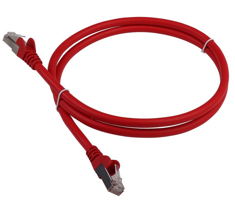 Фото Патч-корд LANMASTER FTP кат. 6 красный 15 м, LAN-PC45/S6-15-RD