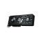 Фото-4 Видеокарта Gigabyte GeForce RTX 5060 Ti Eagle Max OC 8GB, вид спереди под углом с противоположной стороны. Видны три вентилятора, край радиатора и монтажная планка. Важно для страницы товара, чтобы показать второй диагональный ракурс корпуса.