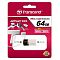 Фото-2 USB накопитель Transcend JetFlash 890 USB Type C / USB Type A (USB 3.2 Gen 1) 64 ГБ, TS64GJF890S