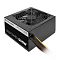 Фото-3 Блок питания Thermaltake Litepower 550W, вид сверху под углом: чёрный ATX-корпус, сверху круглая решётка вентилятора, сбоку надпись LITEPOWER 550W, из корпуса выходит жгут разноцветных проводов в оплётке; фото показывает верхнюю вентиляцию и кабельный вывод для сборки ПК.