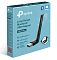 Фото-3 USB Bluetooth-адаптер TP-Link UB500 Plus Bluetooth 5.3, упаковка; голубая коробка с изображением адаптера, значками Bluetooth и Windows, названием Long Range Bluetooth USB Adapter UB500 Plus и пиктограммой поворота на 180°; фото важно для страницы товара как вид розничной упаковки.