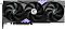 Фото-1 Видеокарта MSI GeForce RTX 5060 Ti Gaming Trio OC, вид спереди на белом фоне: чёрный корпус с тремя вентиляторами, световые полосы и видимая PCIe-кромка; фото показывает фронтальную систему охлаждения для карточки товара.