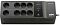 Фото-4 ИБП APC by Schneider Electric Back-UPS 650 BE650G2-GR, вид сверху спереди под углом. На фото чёрный корпус brick-формата с восемью евророзетками на верхней панели, USB-портом 5V, кнопкой питания и коротким сетевым кабелем, выведенным с торца. На светлом фоне для карточки товара, показывает форму корпуса и расположение розеток.