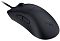 Фото-3 Проводная мышь Razer DeathAdder V3, вид сверху слева под углом; показаны две боковые кнопки, асимметричная спинка и колесо прокрутки, корпус чёрный; изображение помогает оценить эргономичную форму на странице товара.