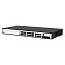 Фото-3 Коммутатор SNR S5210G-24TX-POE, вид спереди под углом справа. На фото видны 24 порта RJ45, справа консольный порт, индикаторы и четыре SFP-слота, а также перфорация на правой боковой стенке. Изображение важно для страницы товара, потому что показывает правую часть панели с дополнительными интерфейсами.