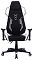 Фото-7 Кресло для геймеров CACTUS CS-CHR-090BLW чёрный, эко.кожа/сетка, CS-CHR-090BLW